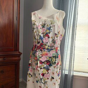 Sleeveless Floral Dress